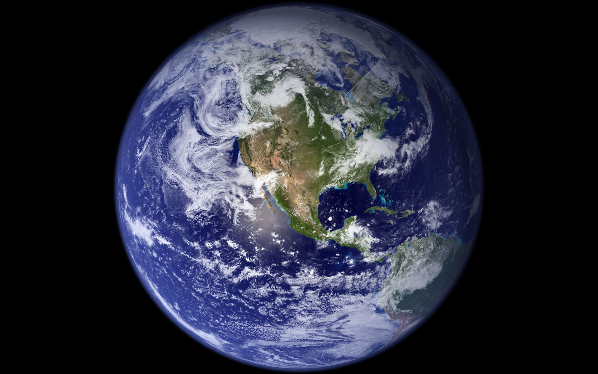 NASA Blue Marble image of Earth